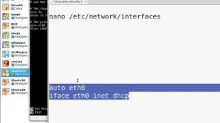 Configuração do IPv4 automático Linux Ubuntu 14.04 server (VirtualBox)