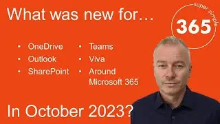 #66 What's new in Microsoft 365 and Teams? October 2023
