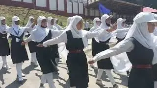 Ags girls March past at Dpl kupwara