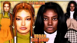 URBAN SIM DUMP 71 💎 - CC & SIM DOWNLOAD | Sims 4 CAS