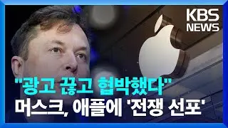 [글로벌K] 머스크 
