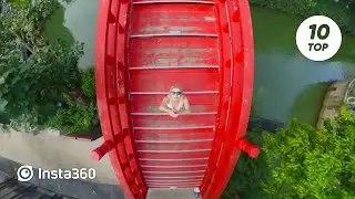 Top 10 Floating Camera Effect Shots with the Invisible Selfie Stick