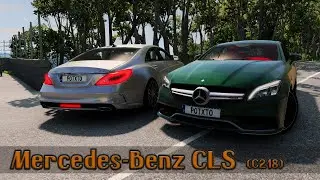 Мод Mercedes-Benz CLS C218  2022 для BeamNG.drive