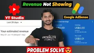 Youtube Earning Not Showing in Adsense 2021 | Youtube Earnings Not Showing in yt Studio