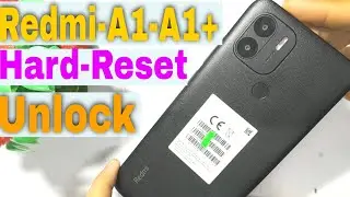 Xiaomi Redmi A1 Plus  Hard Reset | Redmi A1 Hard Reset Unlock Phone | Mi 20733sfg Hard Reset