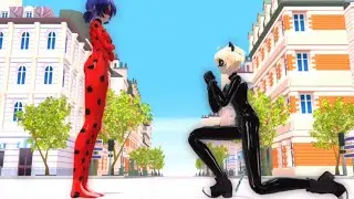 Леди баг и Супер кот ~ [MMD -любимая] прикол😸