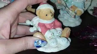 Cherished teddies. Моя зимняя коллекция. Коллекционные мишки.