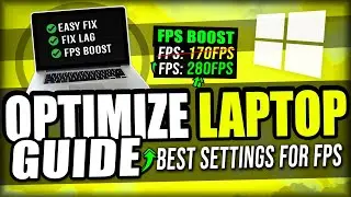 How to Optimize ANY Laptop For Gaming & Windows Performance! 🔧Boost FPS & Fix  2021!