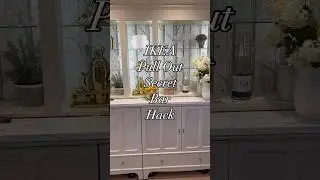 IKEA Hack - Secret DIY Bar 🥂 #ikeahack #diy #diyhack
