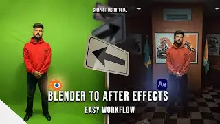 How to Composite Blender Renders in After Effects (Easy Pro Workflow)