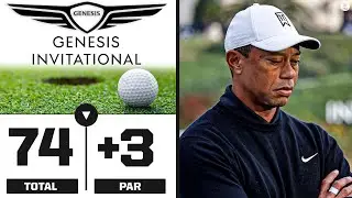 Tiger Woods Projected To MISS CUT At Genesis Invitational After Round 2 I FULL HIGHLIGHTS + RECAP