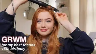 GRWM to go to my best friends 16th Birthday *makeup, hair routine etc  | Ruby Rose UK