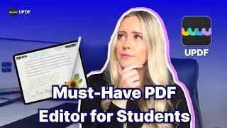 Back to School Must Have PDF Editor App for Student |  UPDF