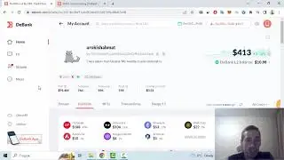 Как поменять цену на 'Hi' на сайте DeBank