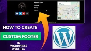 How to Create Custom Footer in Wordpress Website