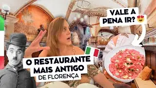 Como é e quanto custa comer no restaurante mais antigo de Florença na Itália