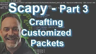 Scapy and Python Part 3 - Crafting Customized Packets