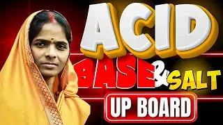 Hindi medium class 10 chemistry ch 2 UP BOARD 🔥 Acid base & salt class 10 l acid and base l class 10