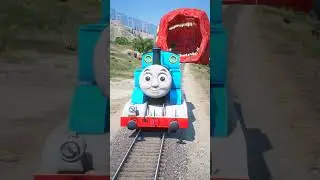 GTAV: TRAIN EATER VS THOMAS THE TRAIN 