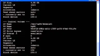 Crear un nuevo volumen logico en linux CentOS