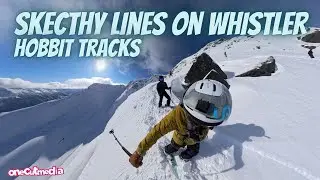 Sketchy Lines on Whistler. Hobbit Tracks