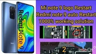 Mi note 9 logo Restart || Redmi note 9 auto restart solution | mi note 9 logo Restart problem 