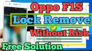 Oppo F1s Lock Remove Without Risk || Oppo F1s Lock Format Free Solution ||Oppo Cph A1601 Lock Remove