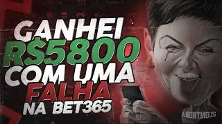 LUCRAMOS 6K EM UMA FALHA DA BET365!!! ESTRATÉGIA NINJA