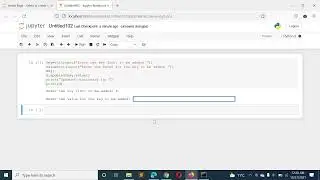 Python Program to Add a Key Value Pair to the Dictionary