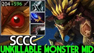 SCCC [Bristleback] Unkillable Monster Mid Raid Boss Build Dota 2