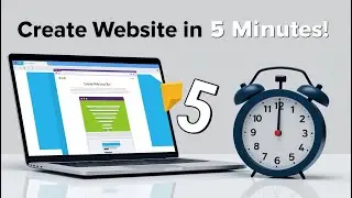 Create Your First Website in Just 5 Minutes! 🚀