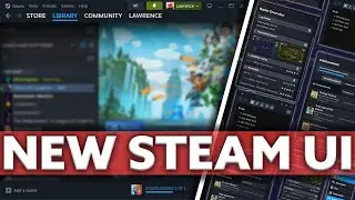 A Look at the New Steam Menu (2023)