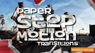 Paper Stop Motion Transitions Free Download After Effects Template