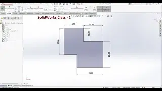 SOLIDWORKS CLASS -1 *****Sketching*****