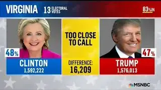 MSNBC - Election Night 2016: Complete Coverage (Part 3: 10-1AM)