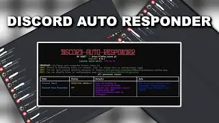 Discord Auto Responder Showcase | Auto respond to messages on discord | 