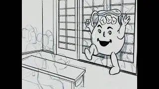 Art Timelapse of Ukiyoe Koolaid Man