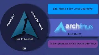 Arch Virtual Box USB Safely Install Arch onto USB drive via Oracle VirtualBox