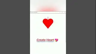 Python Heart 💖💕 | Python Heart Code | 