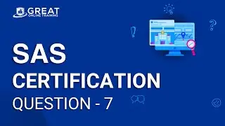 SAS Certified Specialist : QUESTION #07 - Base Programming Using SAS 9.4