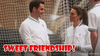 Kate & Roger Federer have developed a deep friendship over the years sharing personal interests