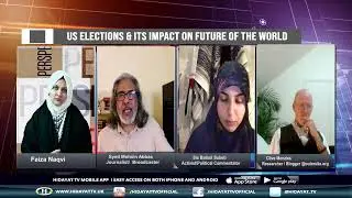 🔴 LIVE PERSPECTIVE WITH FAIZA NAQVI || US Elections & its Impact on Future of the World