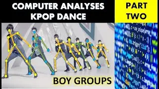 COMPUTER ANALYSES MOST SYNCHRONIZED KPOP BOY GROUPS (Part 2) [UPDATED ALGORITHM]