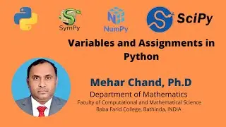 Lecture -14: Variable and Assignment in Python