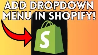NEW! How To Add Dropdown Menu In Shopify (Full Guide) 2025