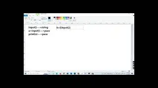 Read input in python