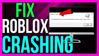 How to FIX Roblox Crashing on PC in 2024 - (EASY!)