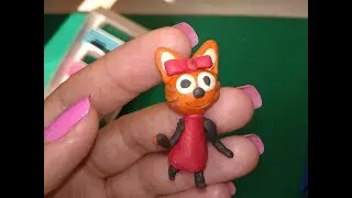 Лепим Карамельку из пластилина.