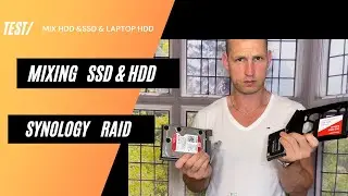 Can I mix SSD and HDD and laptop drives in a Synology NAS RAID