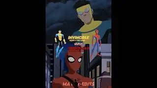 Invincible Season 2 Vs Spiderman Animated 